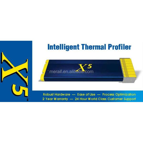 KIC X5 7 channel thermal profiler Industrial Usage and Can up to 350-400 deg.C Temperature range KIC X5 Profiler online