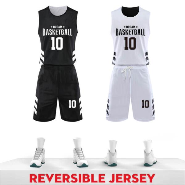 Quality Custom Basketball Jerseys Machine Wash  Drawstring Closure Lightweight Loose Fit for sale