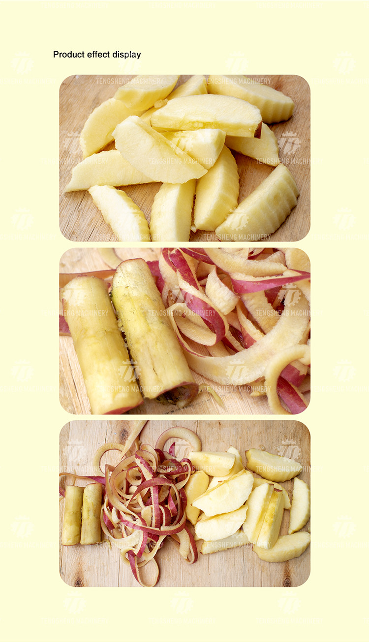 Unit Canteens Mechanical Operate Fruit And Vegetable Peeler Machine Apple