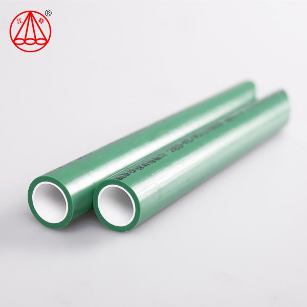 Quality Drinking Water PPR Plastic Pipe  Improved Resistant To Impulse Under Low Temperature for sale
