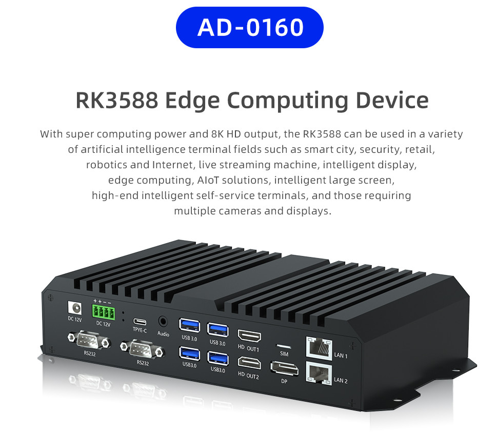 RK3288 Android Media Player Box High-Performance for Digital Signage and Advertising with Powerful Hardware Decoding