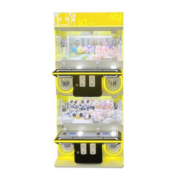 Quality Amusement Game Center Indoor Coin Operated Toy Arcade Doll Claw Machine for 4 Players for sale