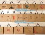 Customized Cut Printed Coated Paper Shopping Bag with Matt Lamination,rope