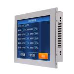 Rack Mount 10.4 Inch LCD Embedded Resistive Touch Screen Monitor With VGA DVI