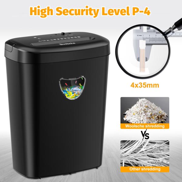 Quality CD228P-12 Large 12 Sheets Business Paper Shredder Commercial Shredding Machines 25L for sale