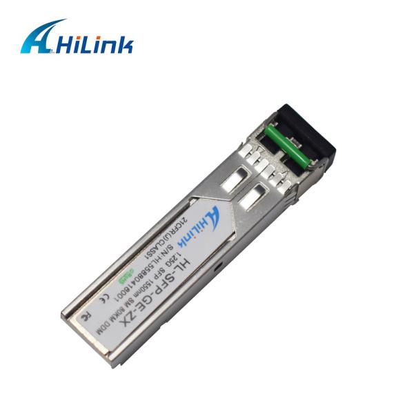 1.25G SFP Optical Transceiver Module SMF 1550nm 80KM DDM Full Compatible