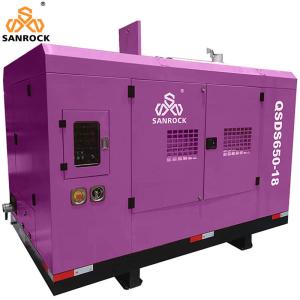 Screw Air Compressor Machine Portable 194kw Diesel Engine Mining Screw Air Compressor
