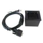 Fixed QR Code Reader , Self Service Kiosk Built In Barcode Scanner ABS Material