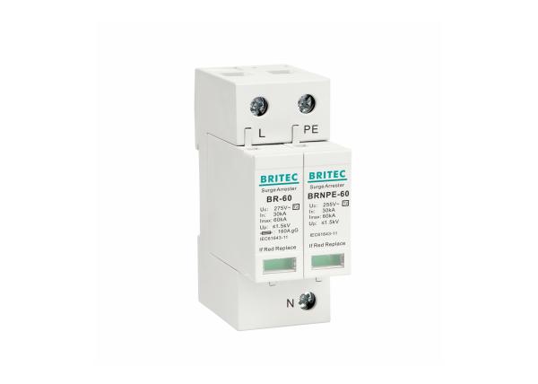 Quality Mini Single Phase Low Voltage Lightning Power Surge Arrester AC275 SPD for sale