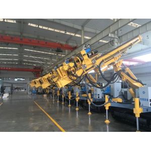 China Pneumatic DTH Hard Rock Engineering Construction Drilling Rig Hard Ground wholesale