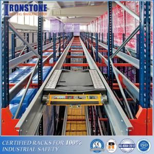 China Smart Warehouse Pallet Radio Shuttle Racking System With Easily Managed wholesale