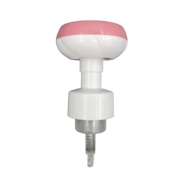 Quality 43mm Closure Flower Shape Foam Pump Shampoo Soap 0.8ml Dosage XY07-3 For Children Hand Wash for sale