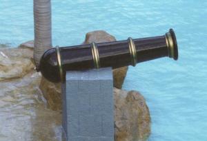 Custom Aqua Park Equipment Water Cannon for Water Pool Toys , Water Games and Sports
