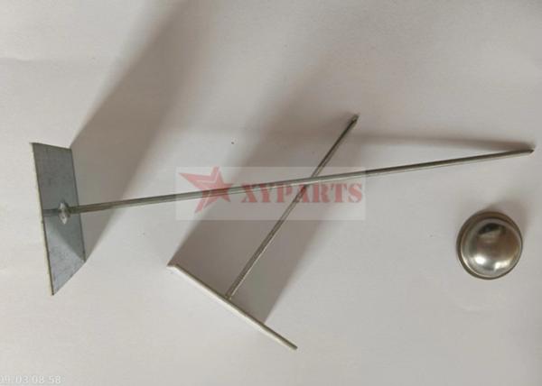 Quality 50mm Galvanized Self Stick Insulation Pins With Aluminum Pins for sale