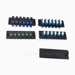 China LC SC ST FC E2000 Fiber Optic Patch Panel 48 Port Fiber Patch Panel Enclosure wholesale