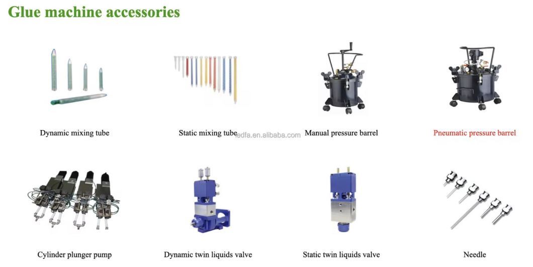 CNC CCD Visual High Precision Automatic Glue Applying Machine Dispensing with Industrial Computery Programming System
