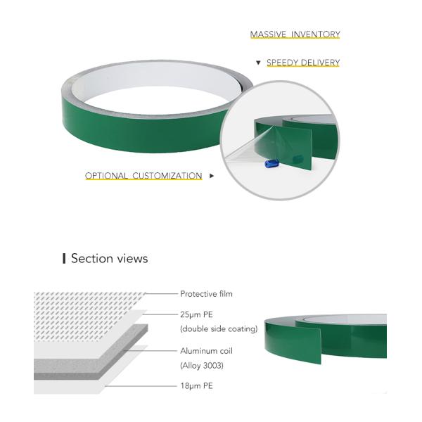 Aluminum Trim Cap 0.6MM By Automatic Channel Bending Letter Machine