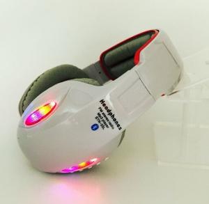 Cobra Shape Bluetooth Stereo Headset With Led Light and A key to take pictures STN-05L