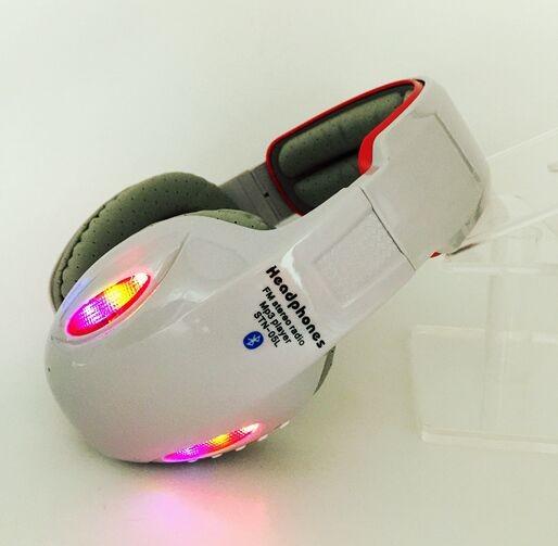 Quality Cobra Shape Bluetooth Stereo Headset With Led Light and A key to take pictures STN-05L for sale