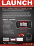 Launch Creader Car Diagnostic Scanner CRP Touch Pro 5.0" Android Touch Screen