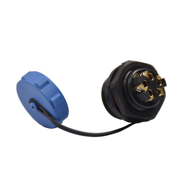 Panel Mount Waterproof Power Connector SP21 IP68 2 3 4 5 6 7 9pin Plug Socket Connector