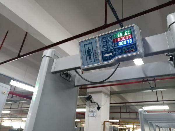 Quality Touch Screen 400 Series 18 Zones Walk Through Temperature Scanner for sale
