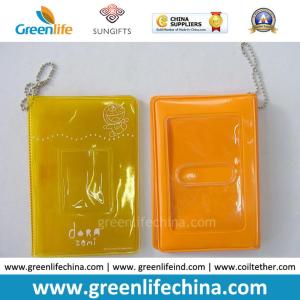China Customized Color Plastic Pocket Wallet Promotional Gift W/Metal Hook wholesale