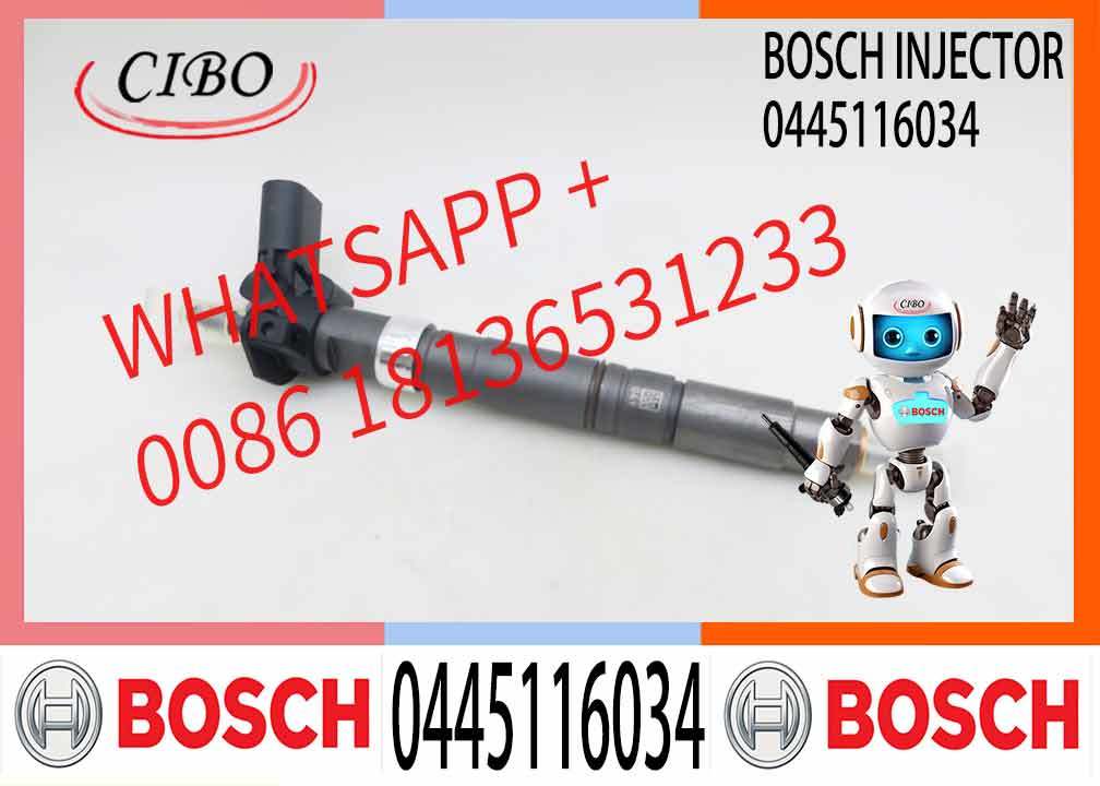 New Diesel Common Rail Fuel Injector 03L130277C 0445116035 0445116034 For VW Amarok