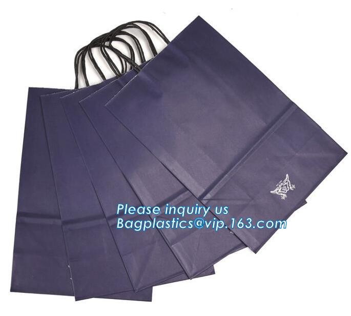 Custom paper bag with handle coated white paper bag printing pattern flower carrier bag,Flower carrier paper bags with d