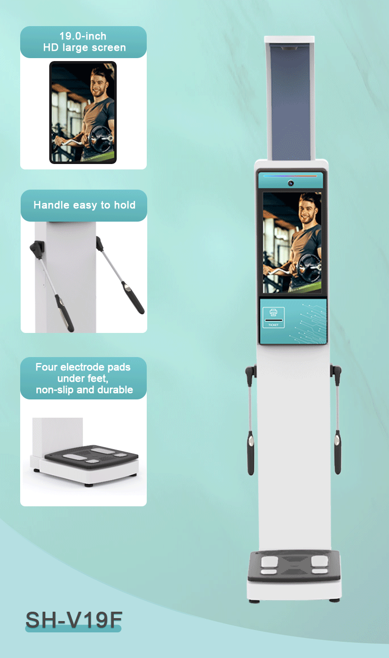 Body Scanner Machine for Gym Body Analyzer Machine Bioelectrical Impedance Body Composition Analyzer