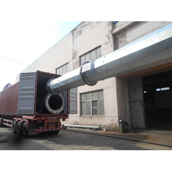 Transimission Line Octagonal Galvanized Steel Power Pole 70FT 94FT 120FT