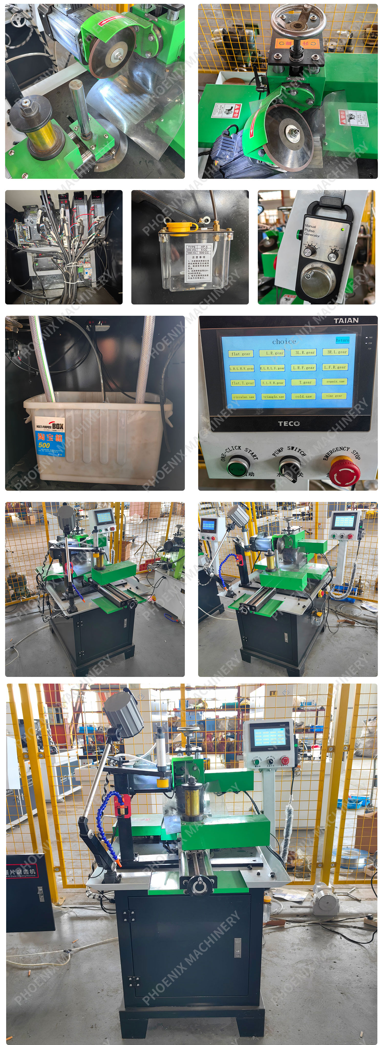 PM4Z-80 Vertical Spindle Rotary Table Surface Grinder for Speed Pulling Teeth Function