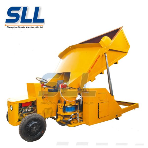 Quality Diesel Self Loading Dry Concrete Shotcrete Machine 15m3/H With 1 Year Warranty for sale