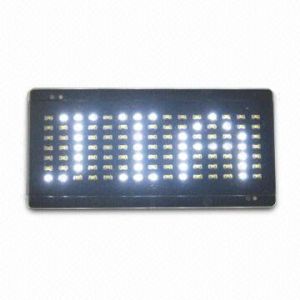 Digital Dot-Matrix LED text display message cap green light