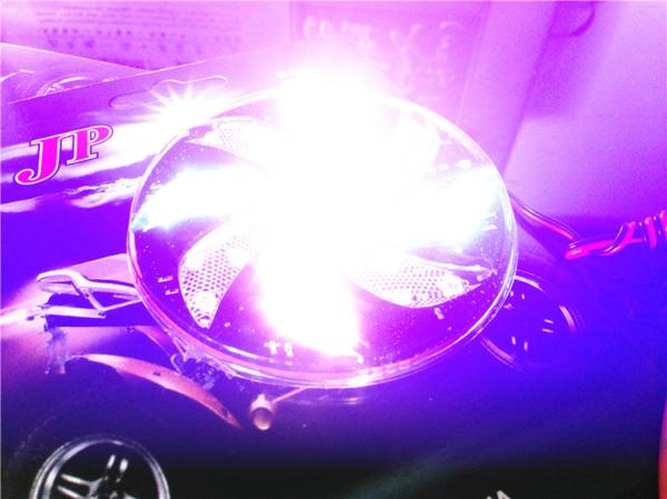 Quality Big size Windmill strobe flash Rainbow color Car/ Motorcycle DRL daytime running light for sale
