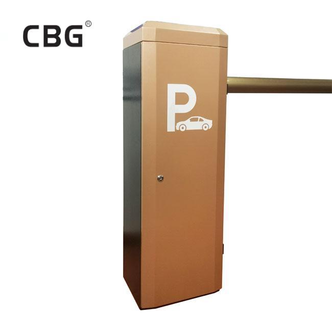 Community Parking Lot Barrier Gate DC24V 120W with Vehicle Plate Reading System