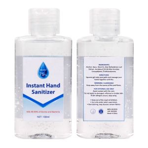 Portable Antibacterial Hand Sanitizer , 100ml Disinfectant Hand Gel