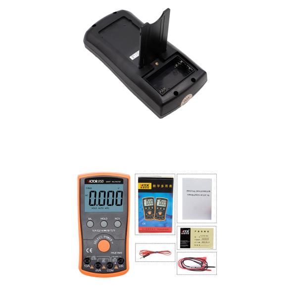 High Precision Intelligent VICTOR Digital Multimeter Anti Burn Ammeter