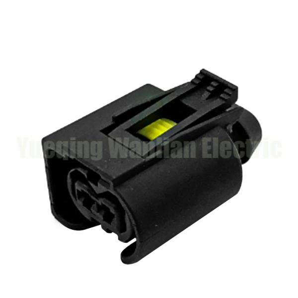 Black 2 Pin 09441261 Diesel Injector Connector Harness Damper Plug Waterproof Auto Connector