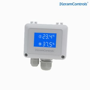 Replaceable Dwyer Temp Humidity Sensor WIth Blacklight LCD