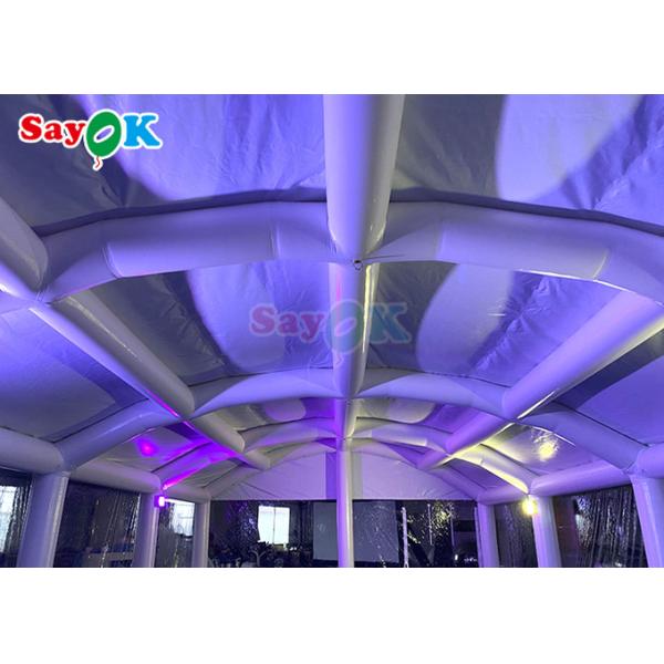 Airtight Inflatable Pool Cover Transparent Inflatable Swimming Pool Bubble Tent