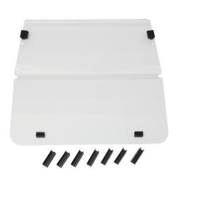 China Tinted Acrylic Golf Cart Folding Windshield For EZGO RXV wholesale
