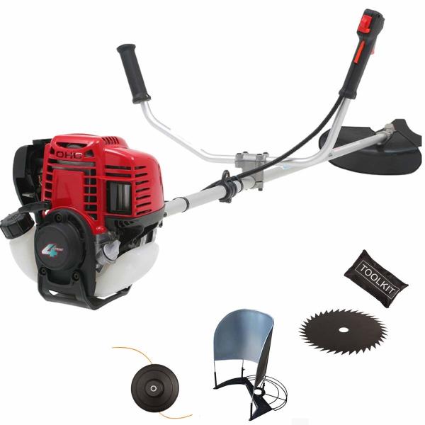 Quality China GX35 Sidepack 4 Stroke String Trimmer Gasoline Grass Brush Cutter Mac Manufacturer for sale