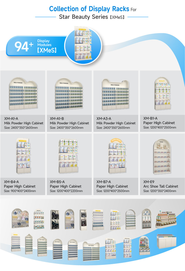 Maternity Store Display Rack Brand New Circular Paper High Cabinet for Branded Store Display