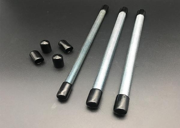 Quality PVC M6 Strut Channel End Cap Bar Threaded Rod End Cap ISO9001 Female 3.0mm for sale