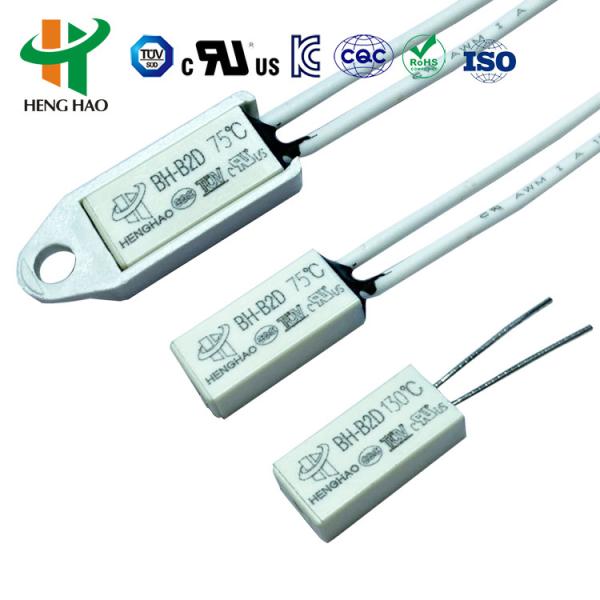 Quality Thermostat BW-B2D Temperature Controlled Switch BH-TB02B-B8D Auto Reset Thermal Fuse for sale