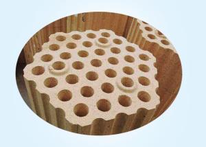 China Lattice Fire Clay Bricks For Checker In Upper Part Of Hot Stove Regenerator wholesale