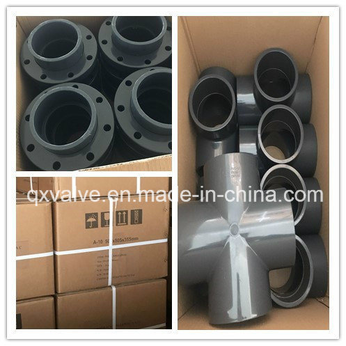 45 Degree Plastic PVC Fitting Pipe Elbow for Fire Sprinkler Piping System