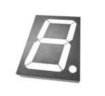 China Indoor 4&quot; 7 Segment Display , Single Digit Numeric Display OEM ODM wholesale