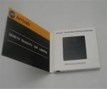 Customized LCD Christmas Postcards Magnetic Switch For Playing Video / Music /